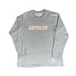 Supreme Metallic 3M Long-sleeve Tee 2017 XL